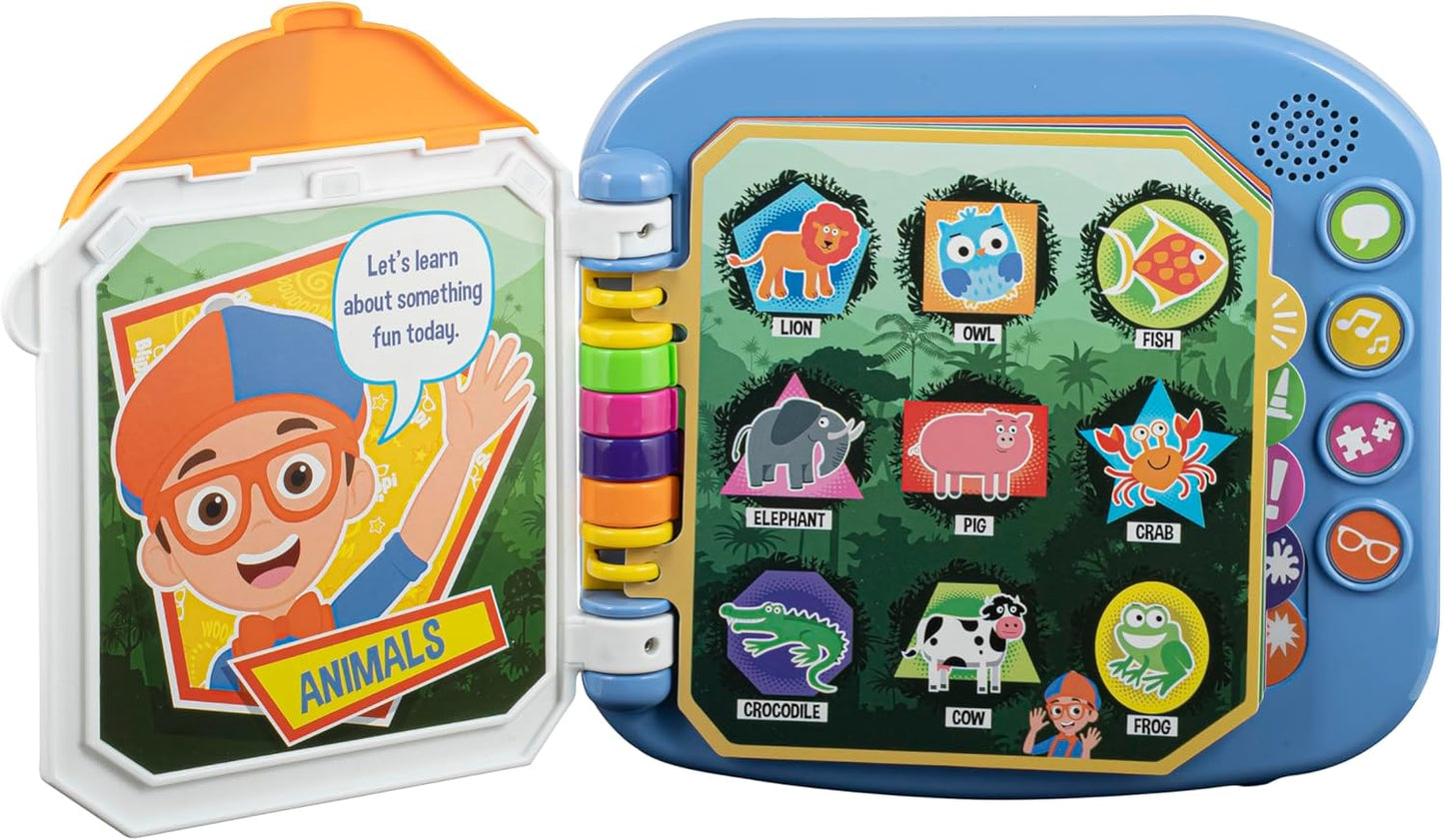 Libro Blippi con juegos de aprendizaje