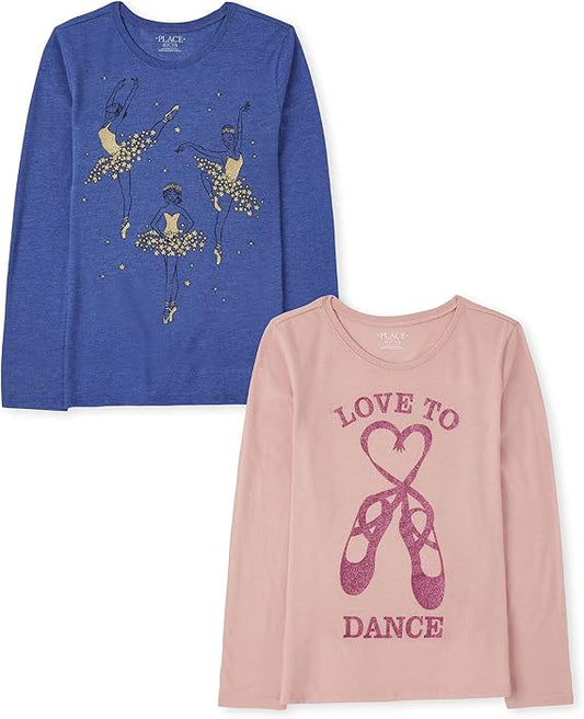 The Children's Place Camisetas estampadas de manga larga