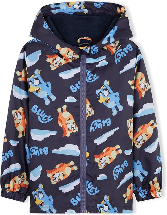Bluey Chubasquero con capucha, impermeable