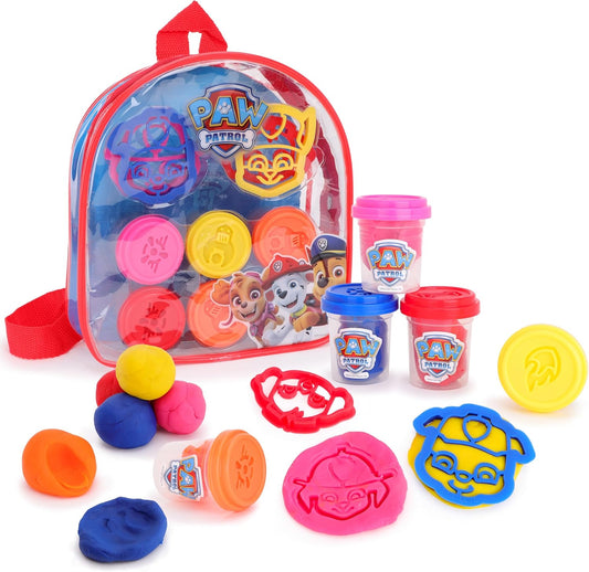 Paw Patrol 5 tinas de masa y 4 cortadores incluidos