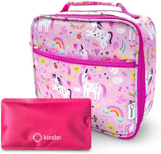 kinsho Lonchera con bolsa de hielo