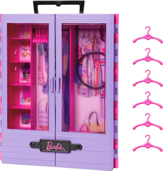 Barbie Fashionistas Ultimate Closet y 6 hangares