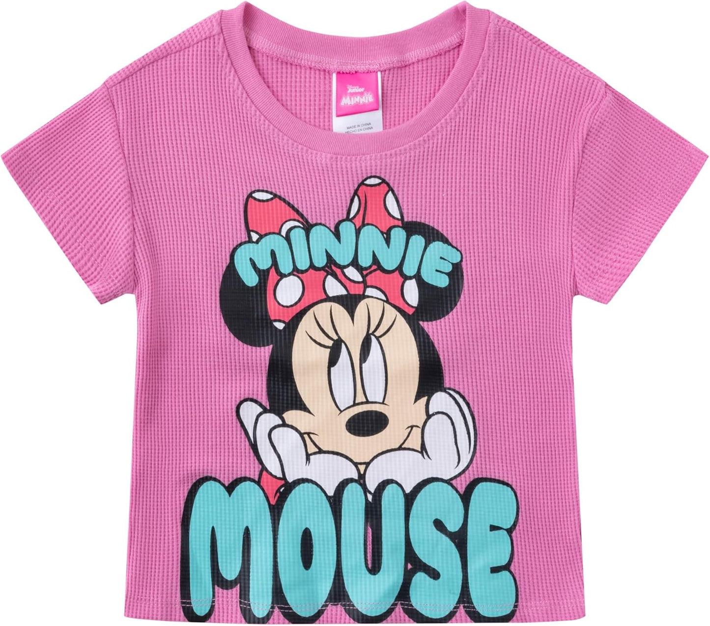 Disney Minnie Mouse - Conjunto de camiseta y pantalones cortos