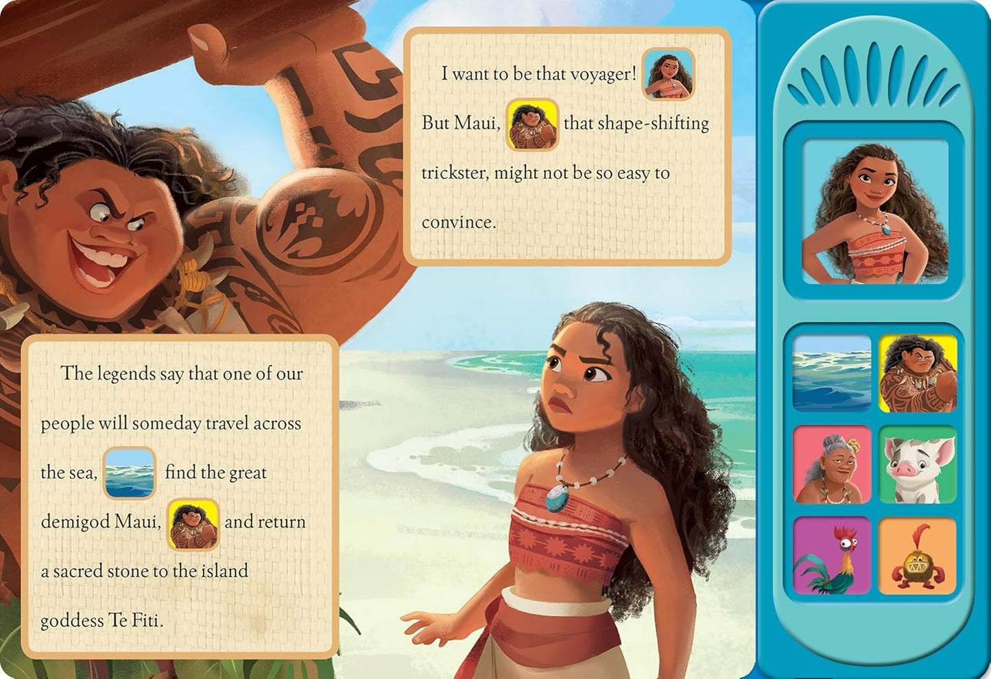 Libro de Sonidos Moana