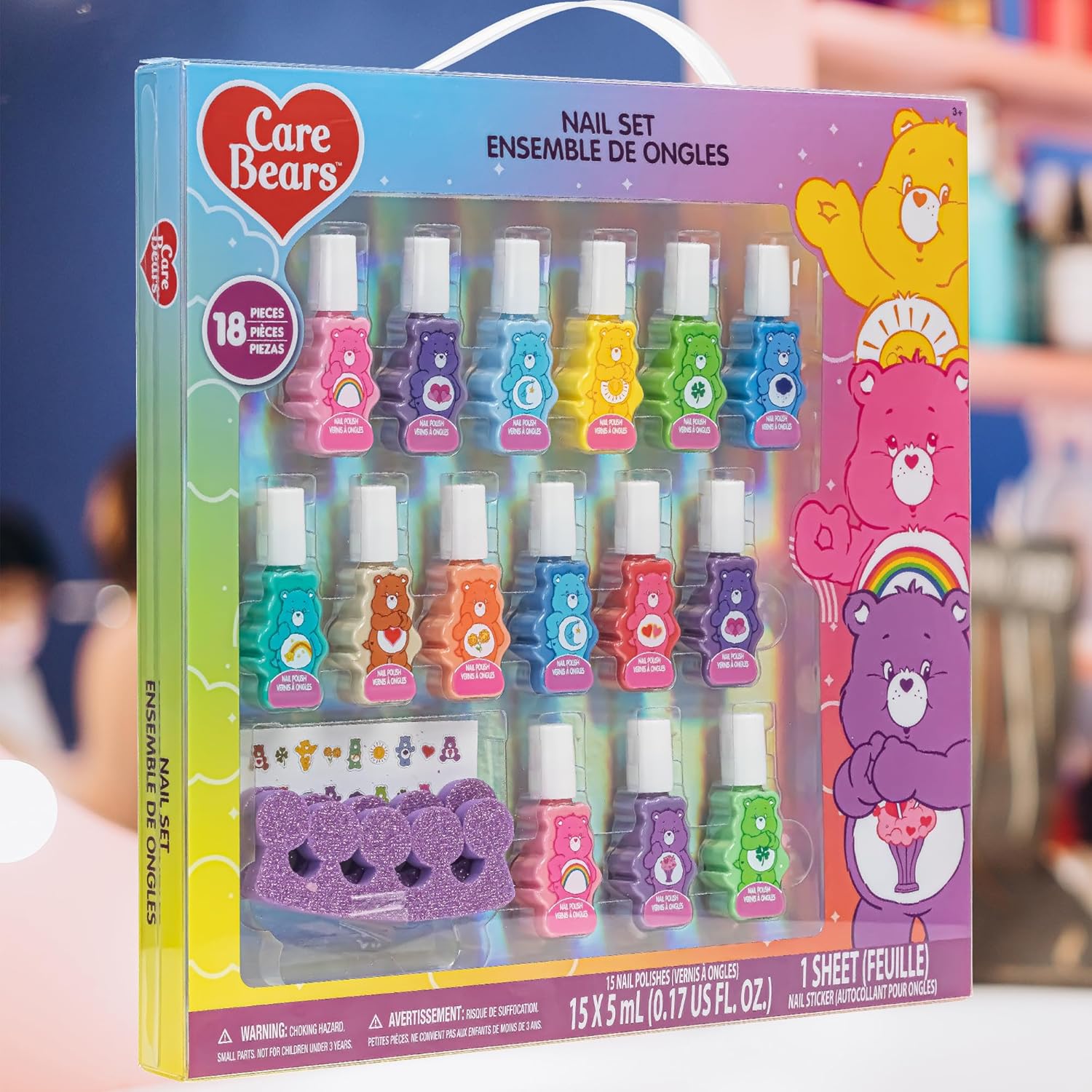 Juego de 15 esmaltes de uñas no tóxicos