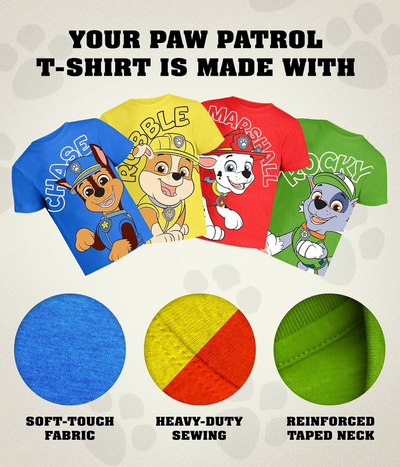 Camiseta gráfica de Paw Patrol