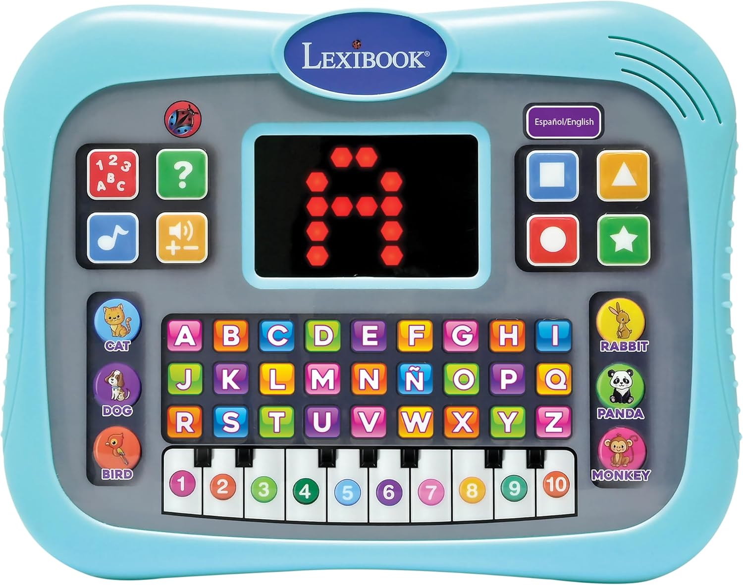 Lexibook, Tableta educativa, bilingüe inglés/español