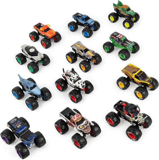Monster Jam, Paquete de 12 camiones monstruo fundidos a presión a escala 1:64