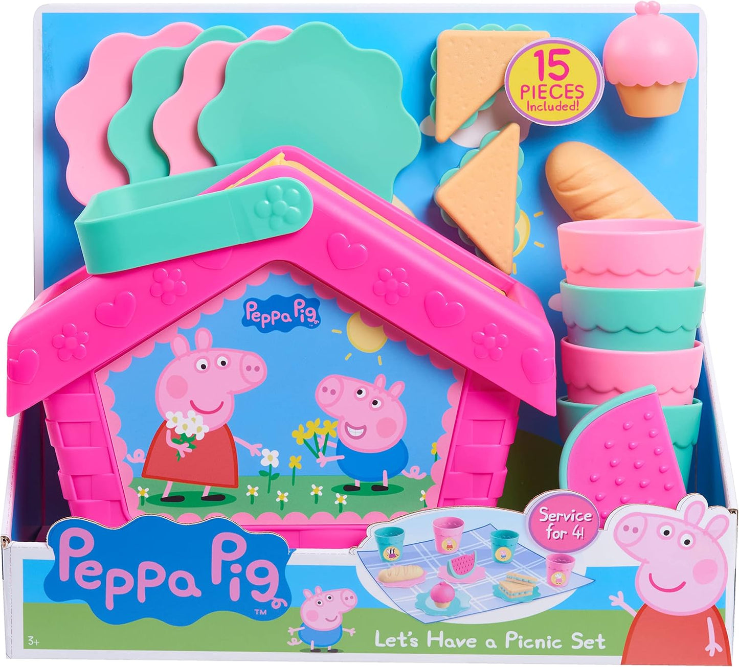 Peppa Pig Let's Have a Picnic Set