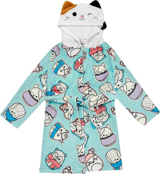 Squishmallows - Bata de baño con capucha