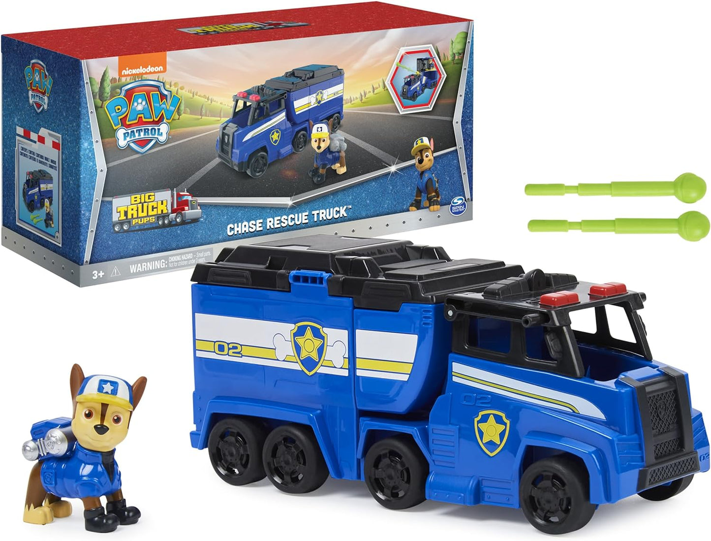 Paw Patrol - Camiones de juguete transformables