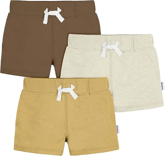 Gerber Paquete de 3 pantalones cortos