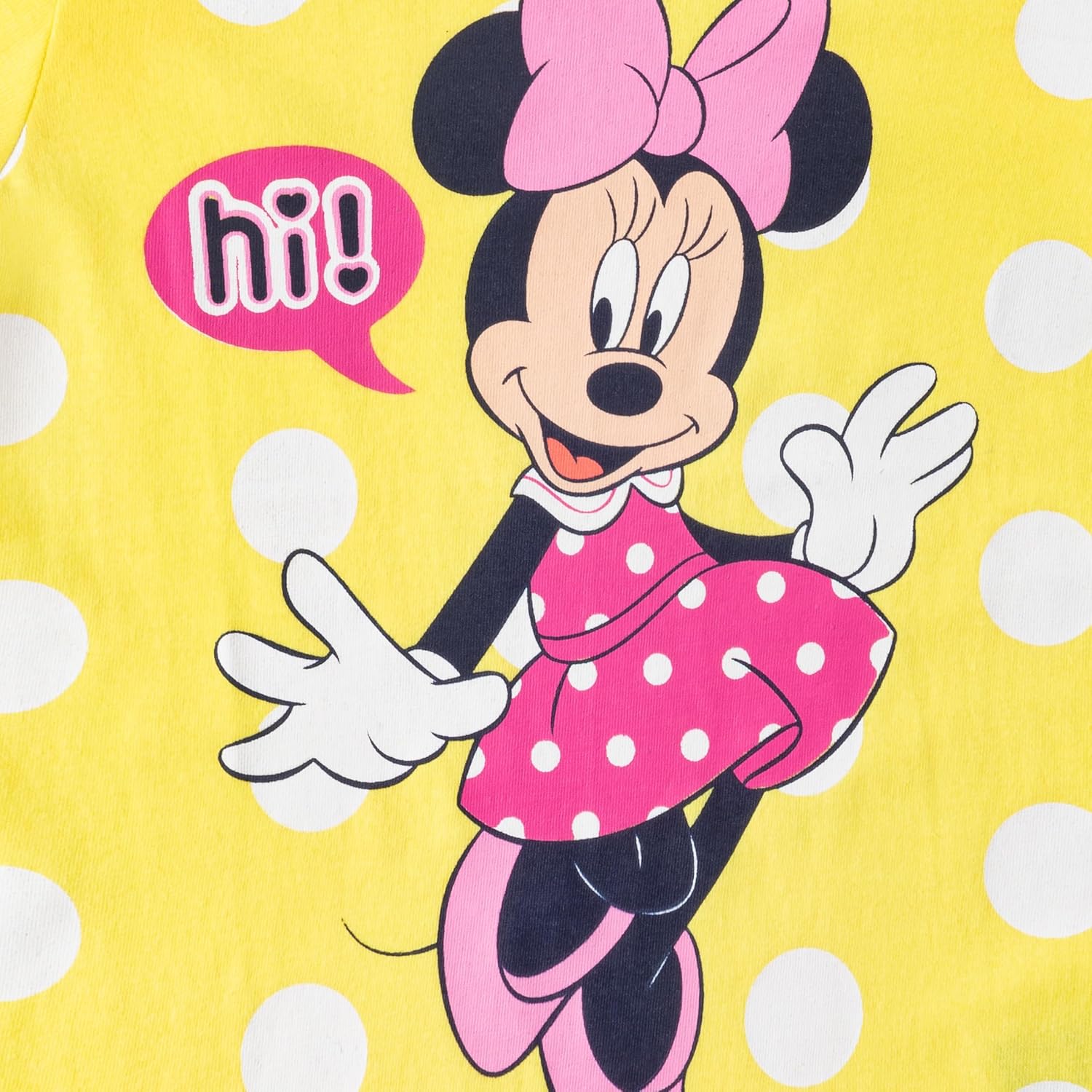 Disney Minnie Mouse - Paquete de 3 camisetas de manga corta