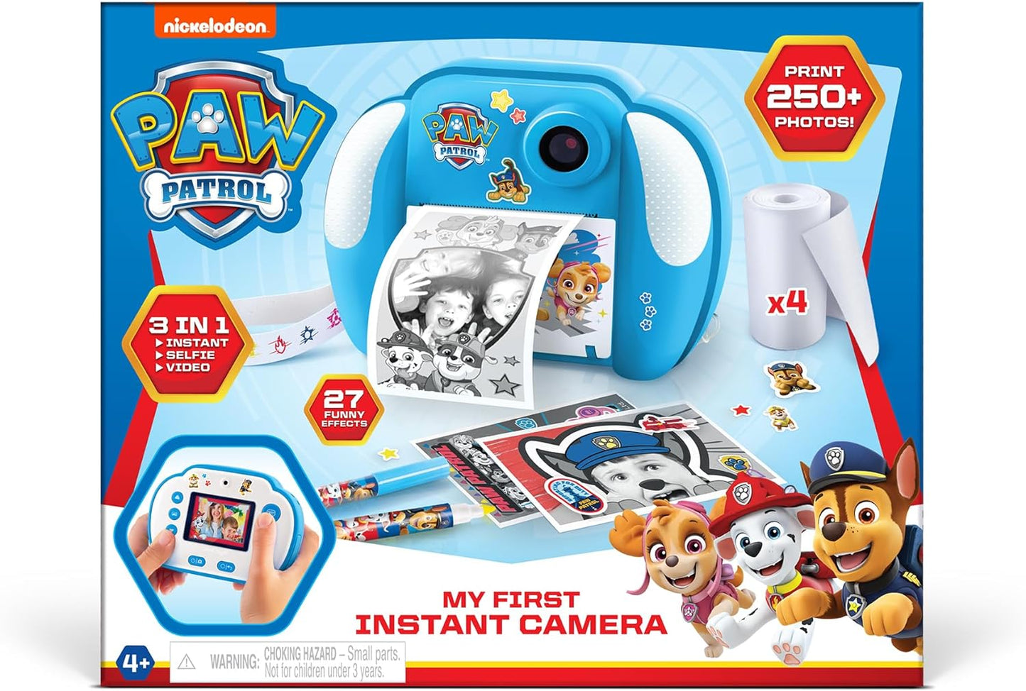  cámara instantánea Paw Patrol