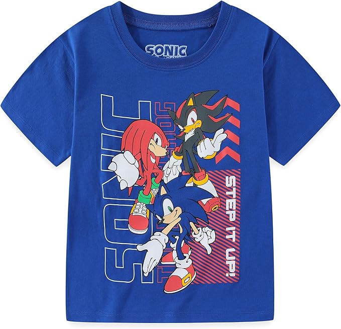 SEGA Sonic The Hedgehog - Camiseta de manga corta