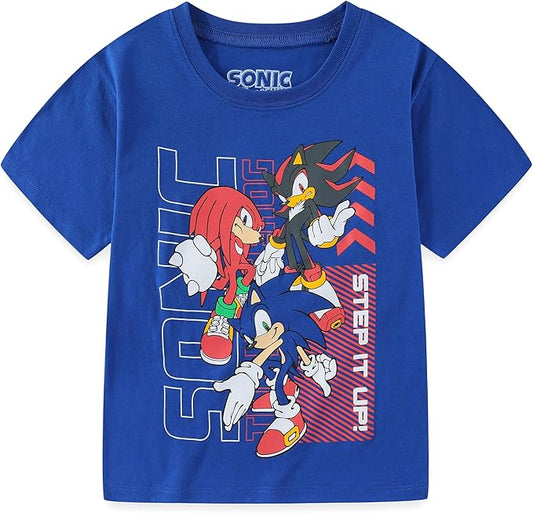 SEGA Sonic The Hedgehog - Camiseta de manga corta