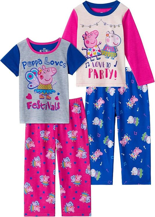 Peppa Pig Pijamas para niñas pequeñas