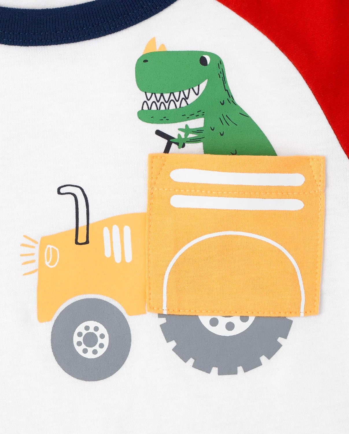 The Children's Place Pack Camisetas Dinosaurio