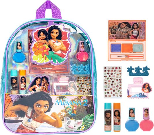 Disney Moana 2 - Juego de mochila rellena de maquillaje