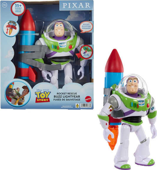 Rocket Rescue Buzz Lightyear con más de 20 sonidos y frases