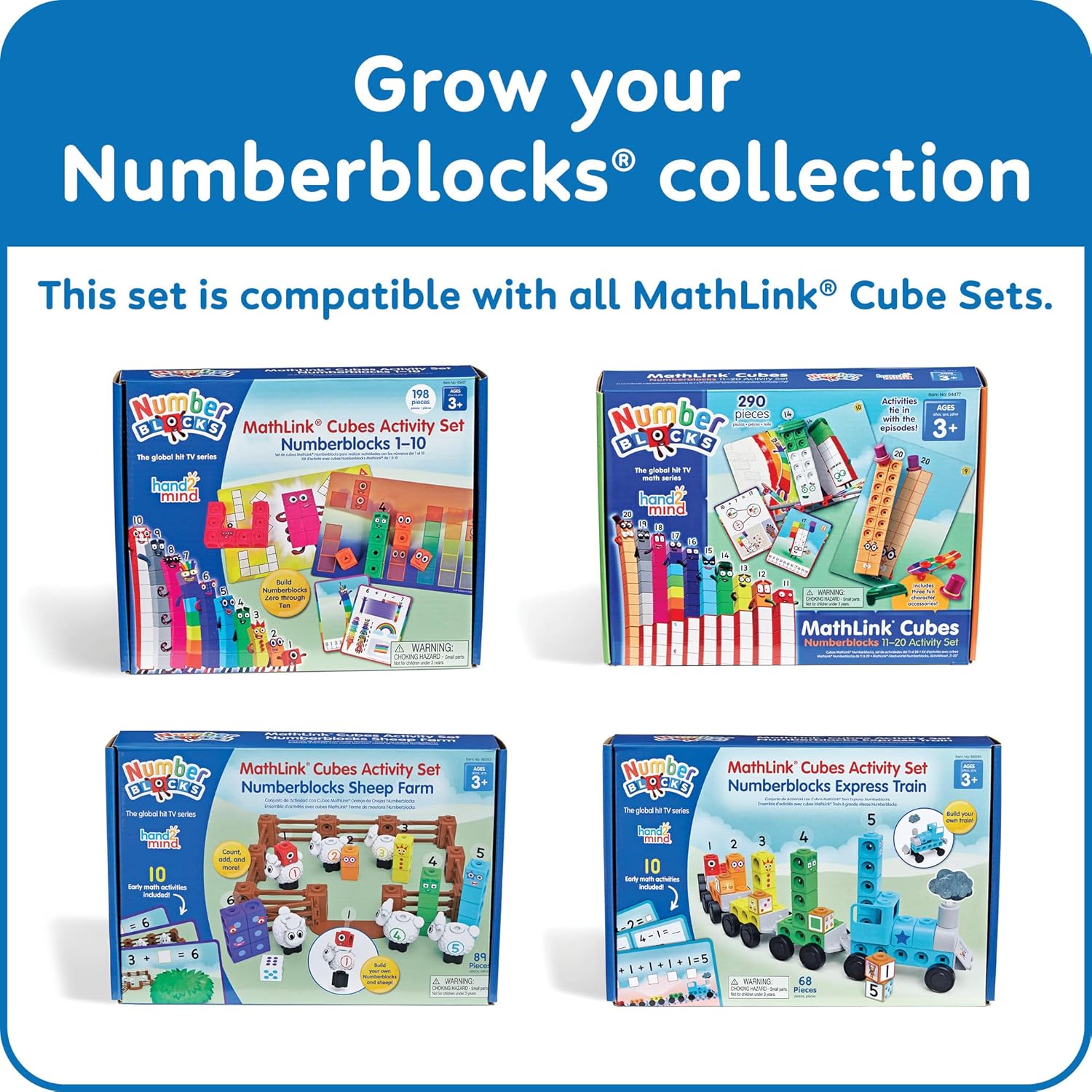 Numberblocks - Juego de actividades de aprendizaje