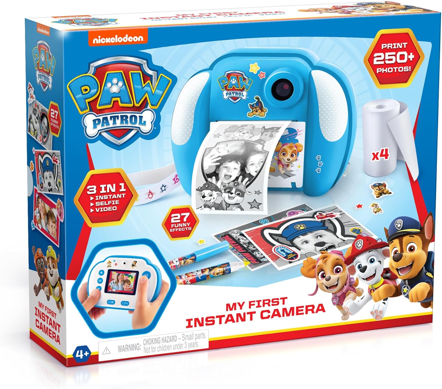  cámara instantánea Paw Patrol