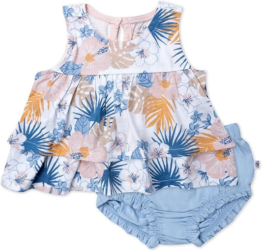 HonestBaby camiseta sin mangas con cubrepañal