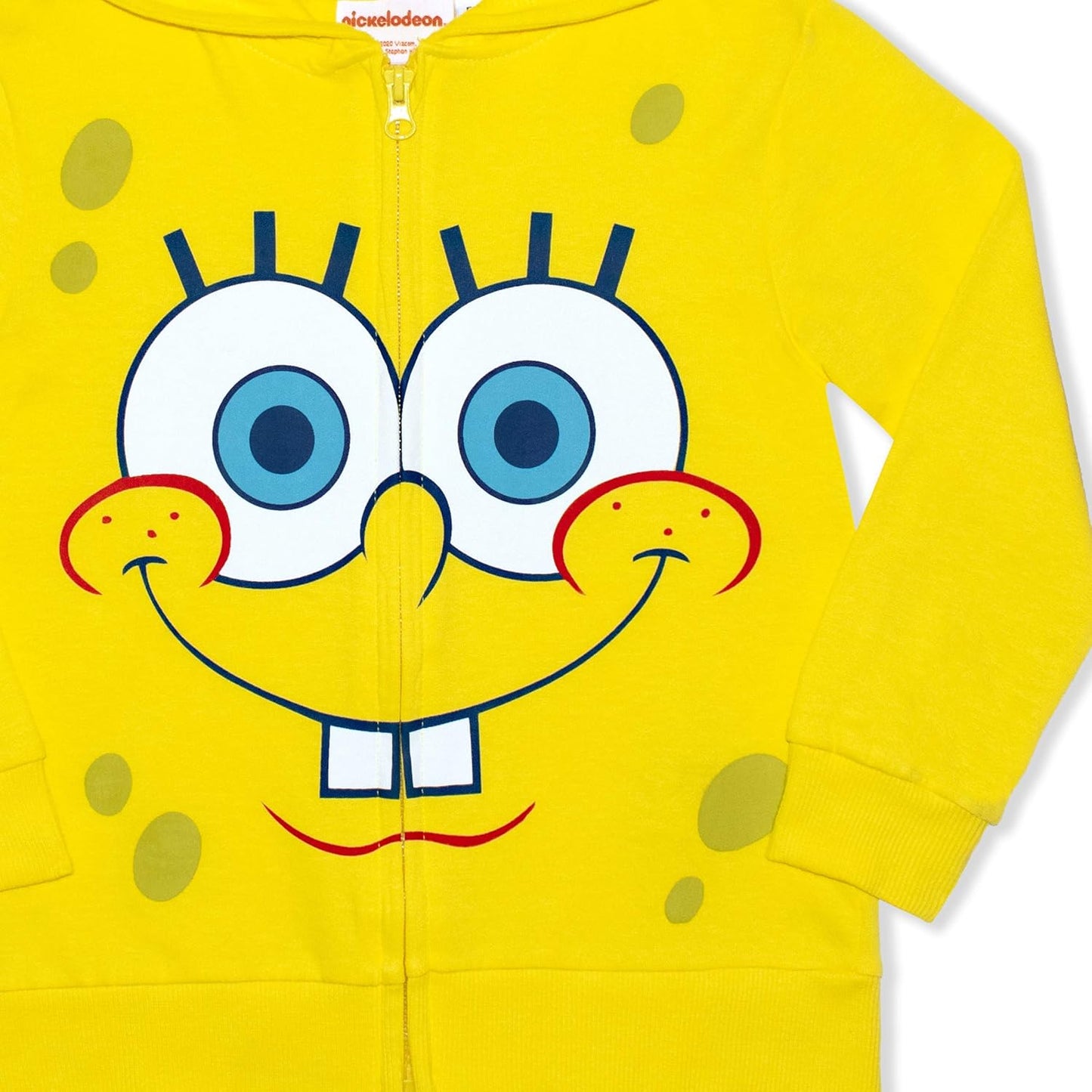 Bob Esponja Sudadera con capucha y cremallera