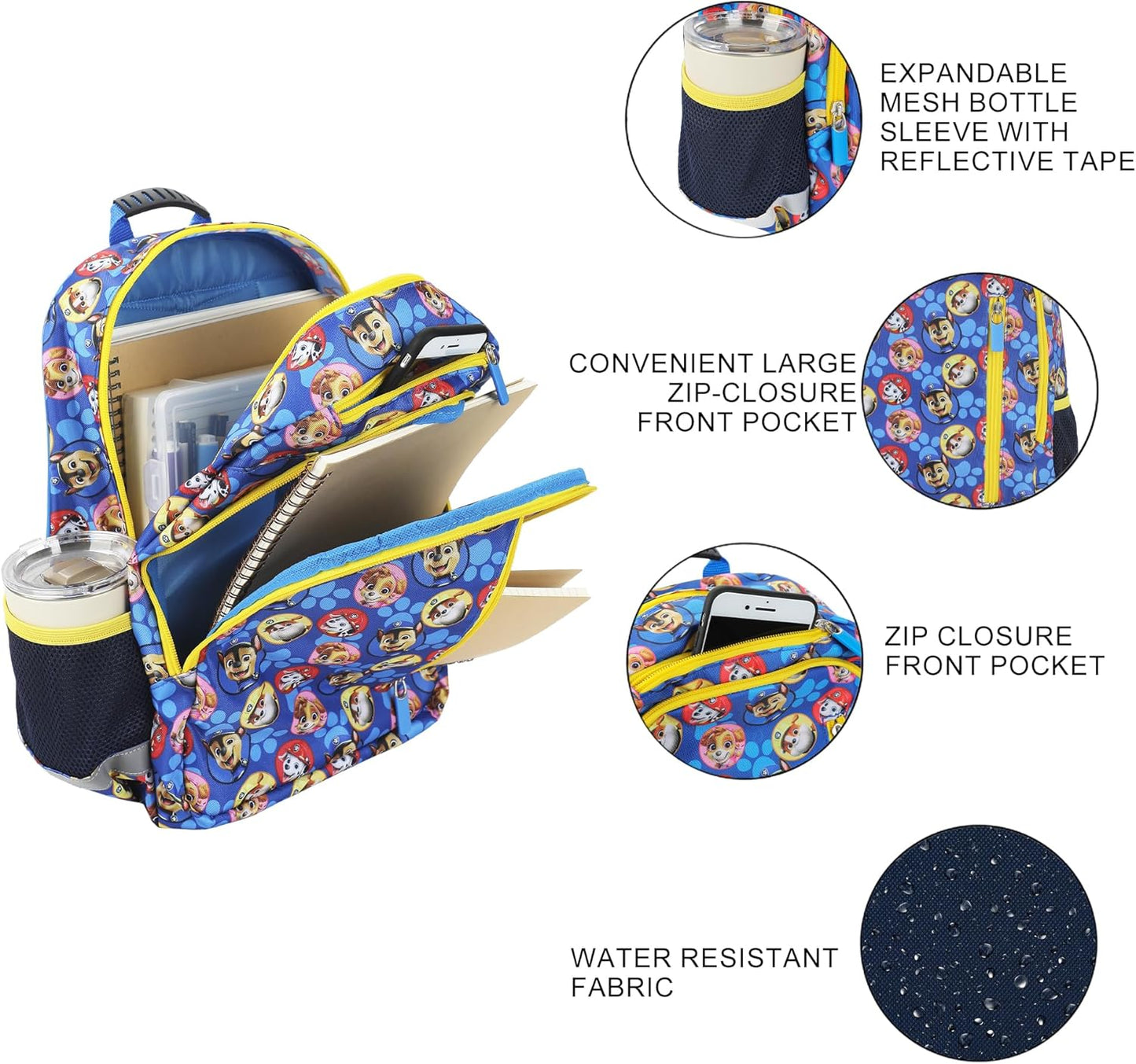 Juego combinado de mochila+lonchera / 14 pulgadas alto