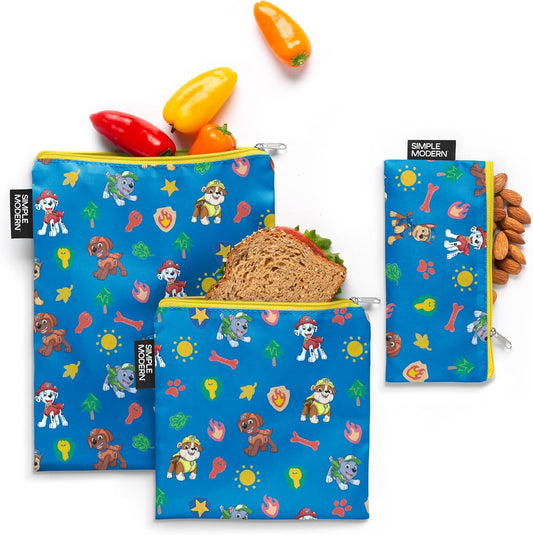 Simple Modern  - Bolsas reutilizables para aperitivos