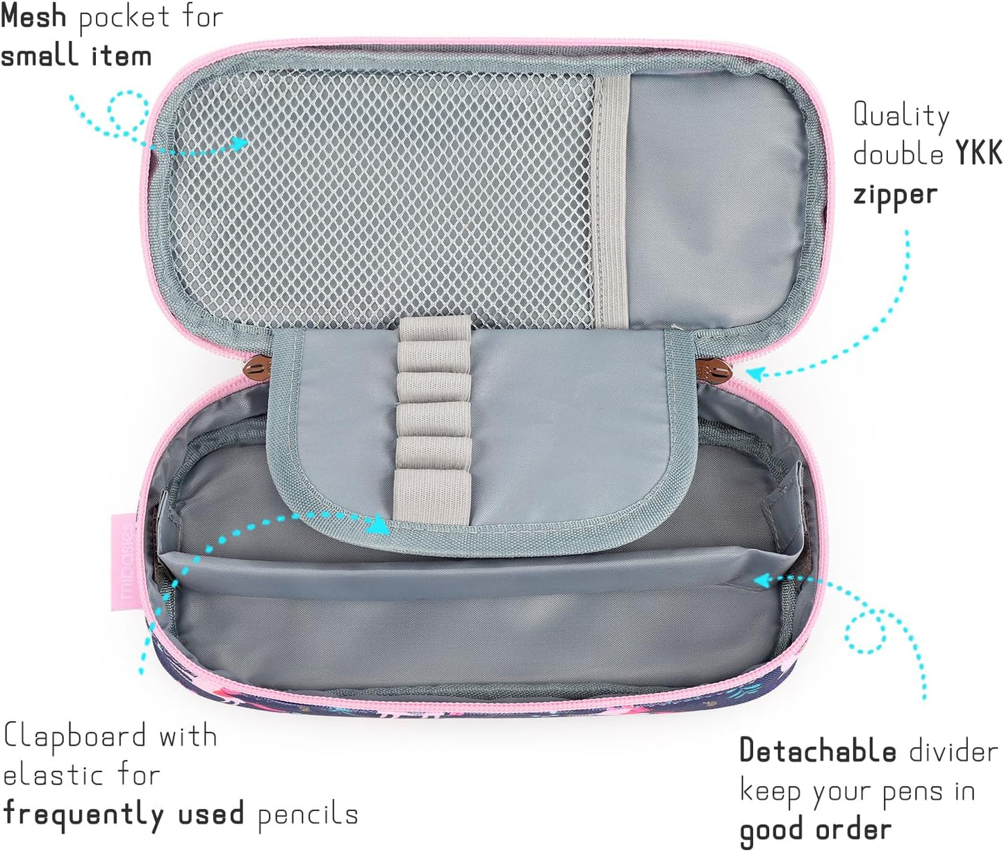 mibasies Estuche para lápices