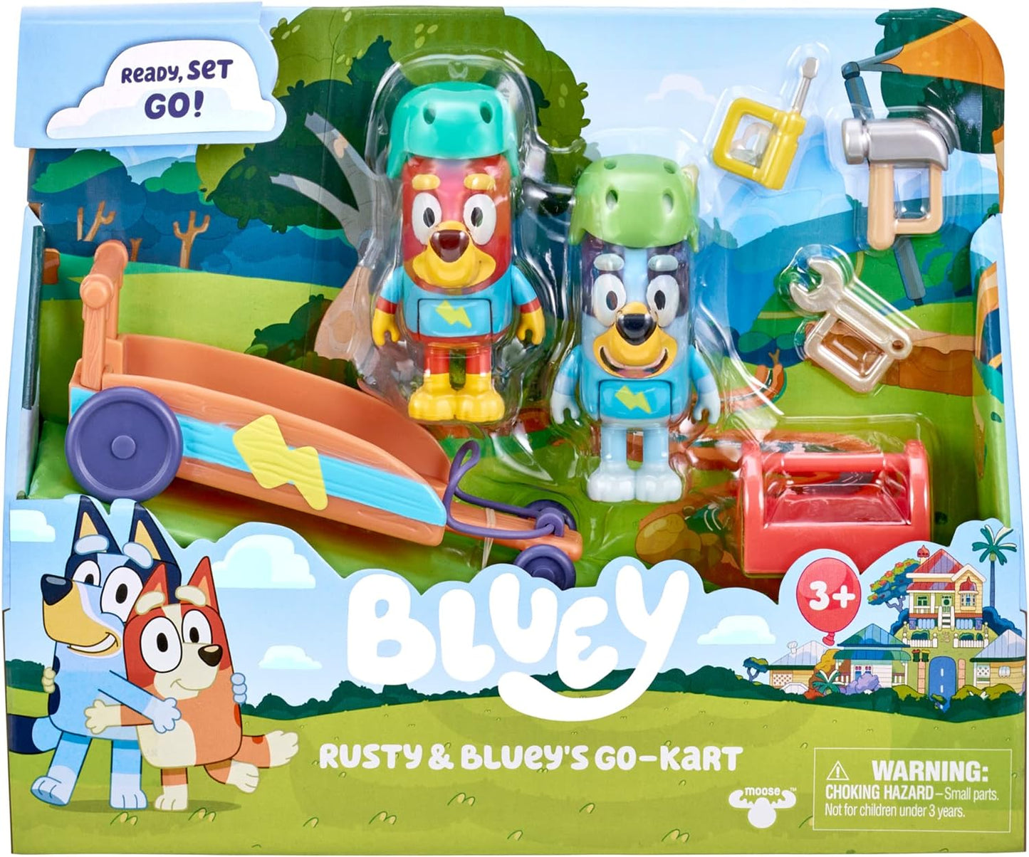 Bluey Paquete de vehículos y figuras