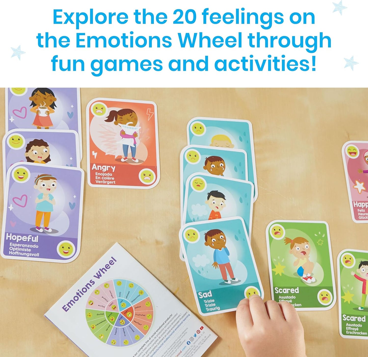 Exprese sus sentimientos jugando a las cartas, tarjetas de emociones, tarjetas flash para niños pequeños, juegos de cartas para niños, juguetes de terapia de juego