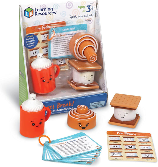 Learning Resources Bubble Tea Break! - Juego de actividades sensoriales