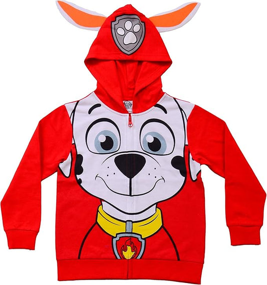 Paw Patrol Nickelodeon Sudadera con capucha y cremallera