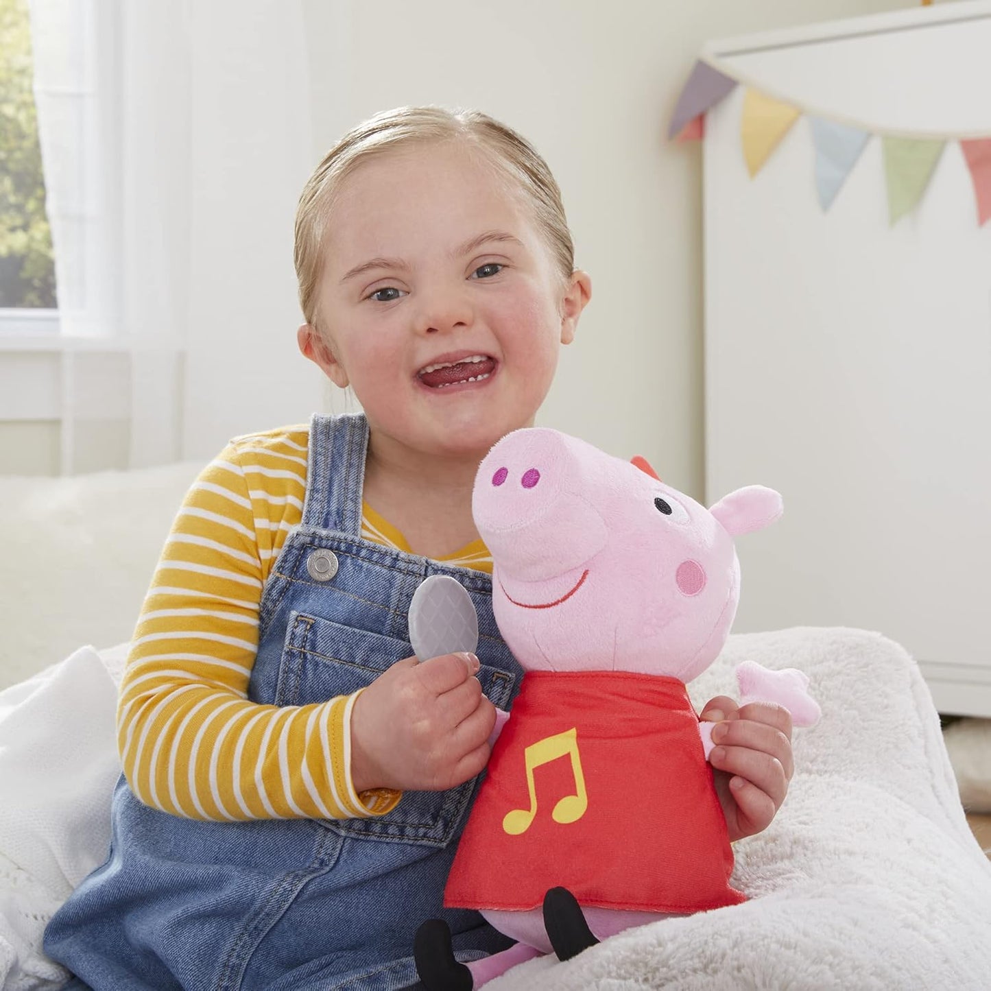 Peppa, Ella canta canciones y habla