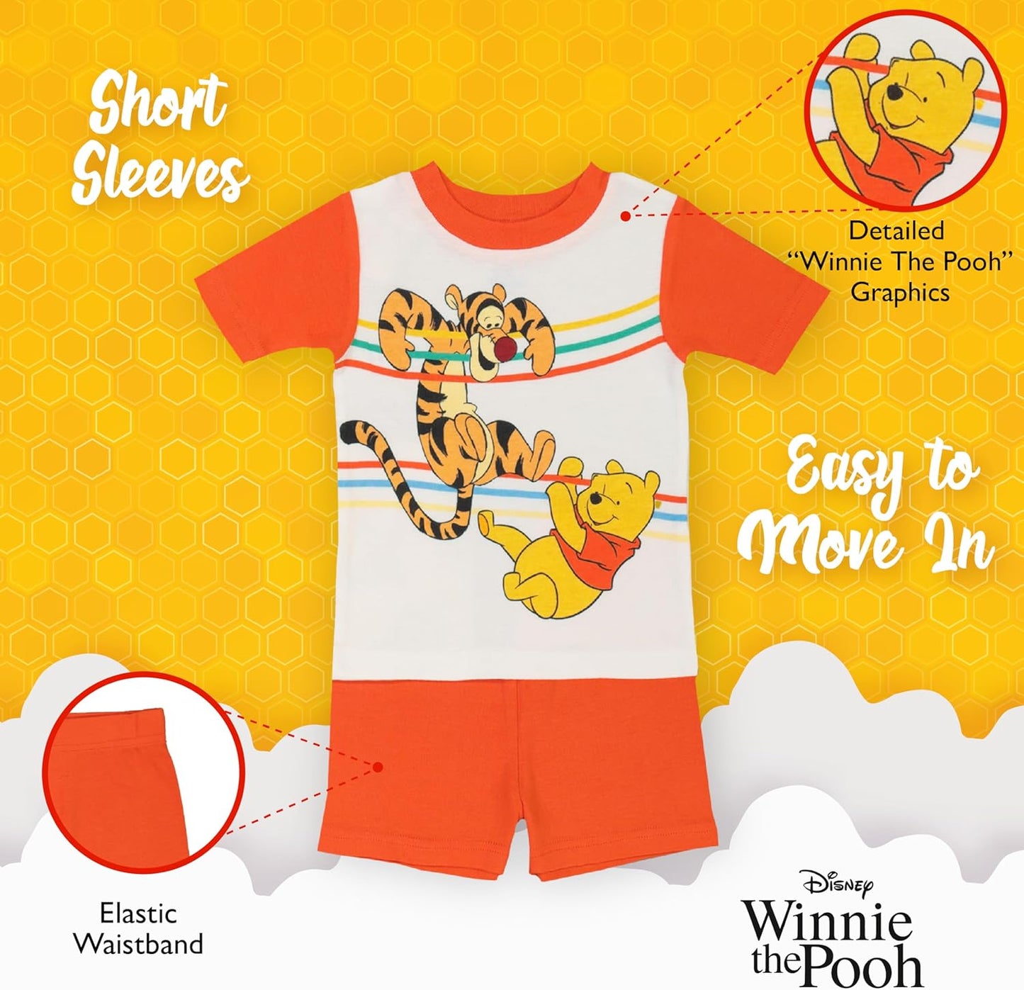 Disney Conjunto de pijama Winnie the pooh