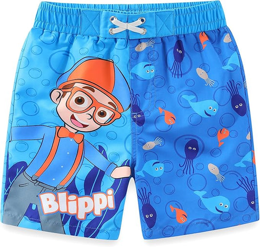 Blippi Traje de baño para niños con UPF 50+