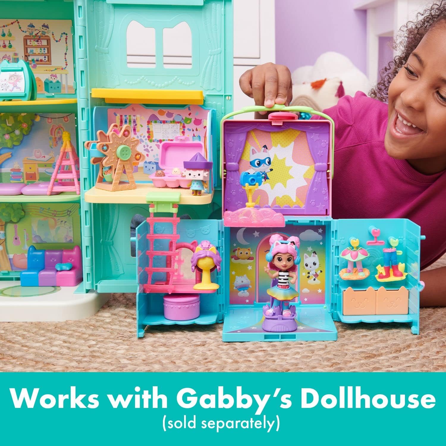 Gabby's Dollhouse, juego portátil