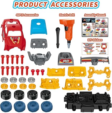 Auto desmontable, juego de rol, mecánico