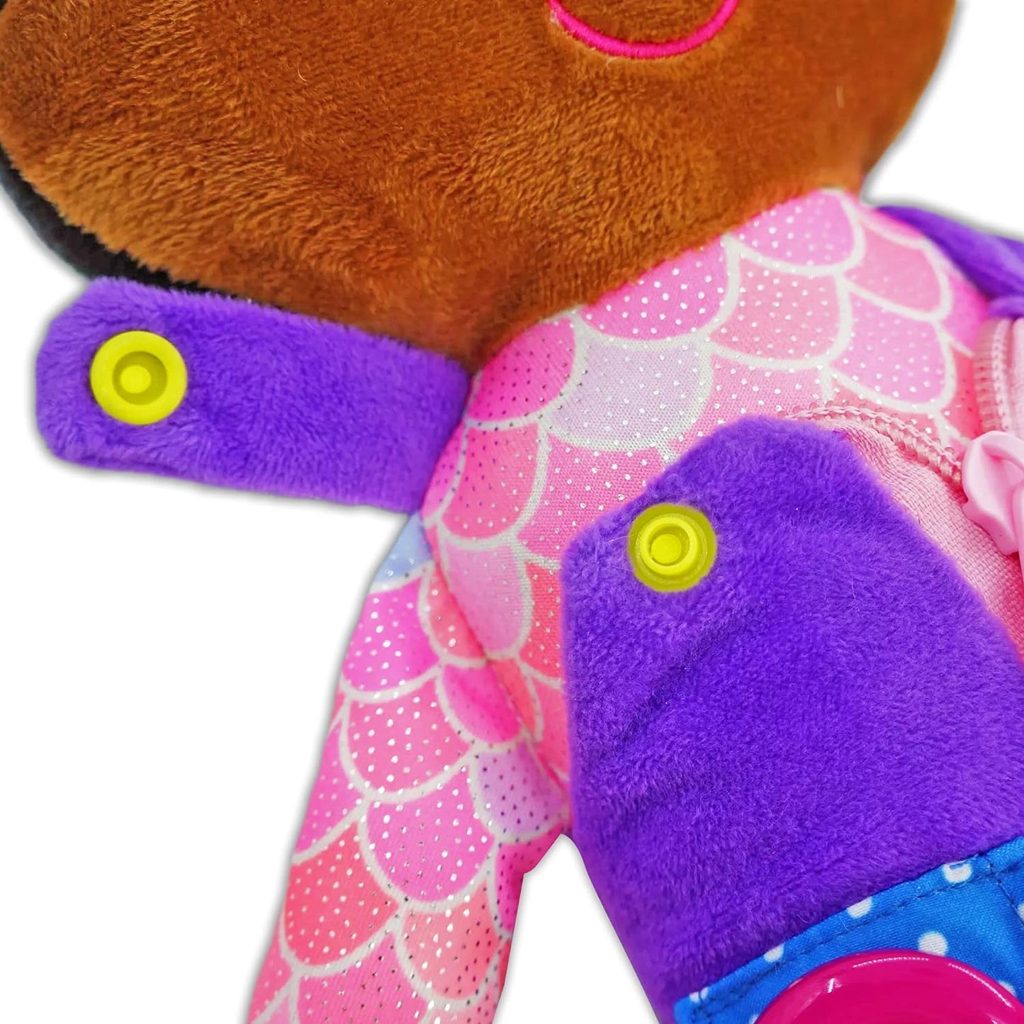 muñeca de peluche educativa