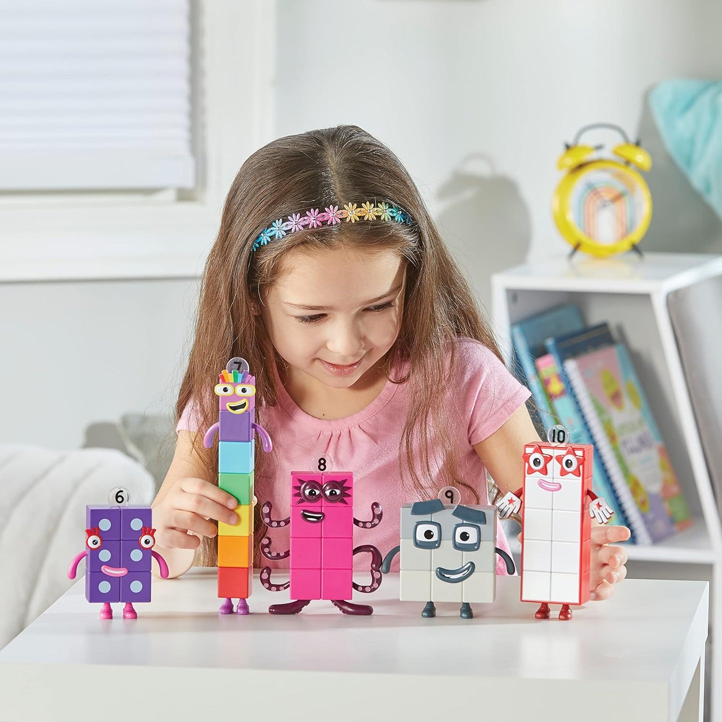 Numberblocks Friends - Figuras de seis a diez