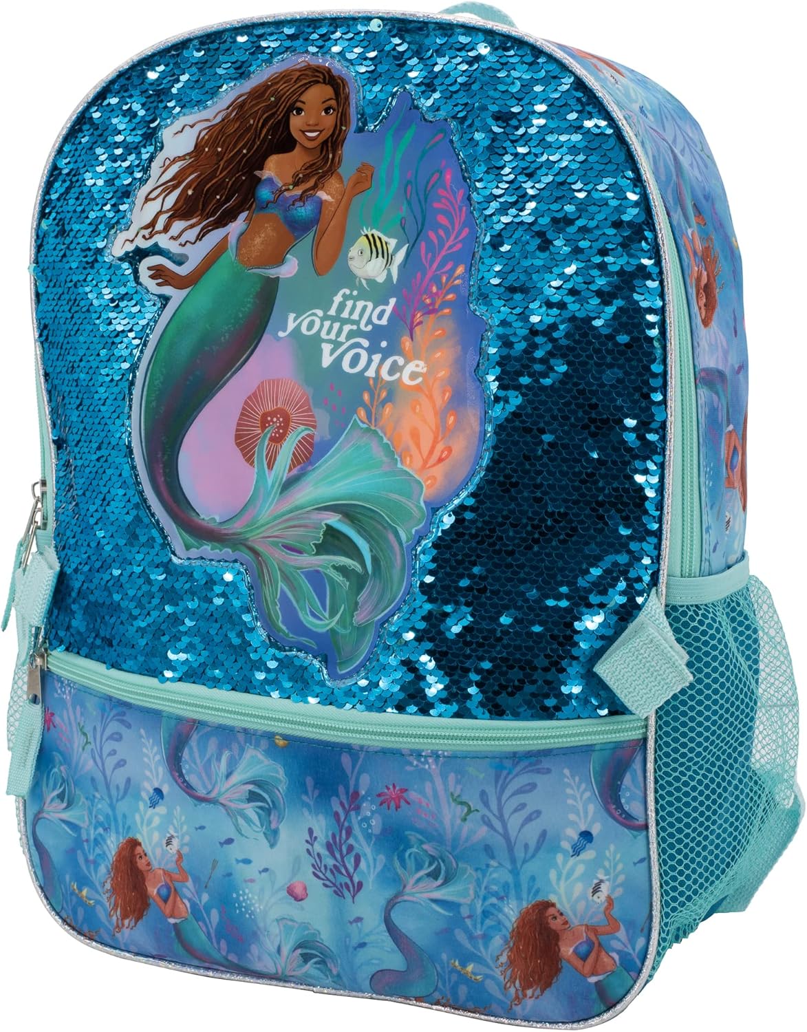 Disney The Little Mermaid Movie - Juego de mochila de 4 piezas  16 pulgadas