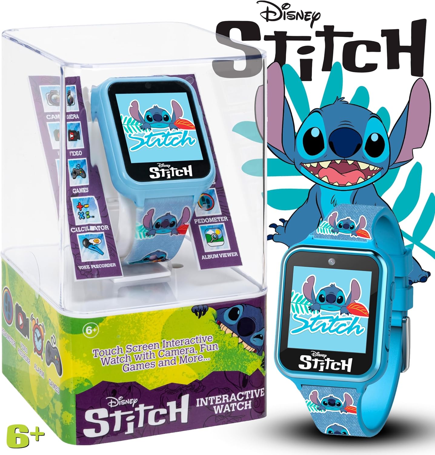 Disney Stitch - Reloj inteligente