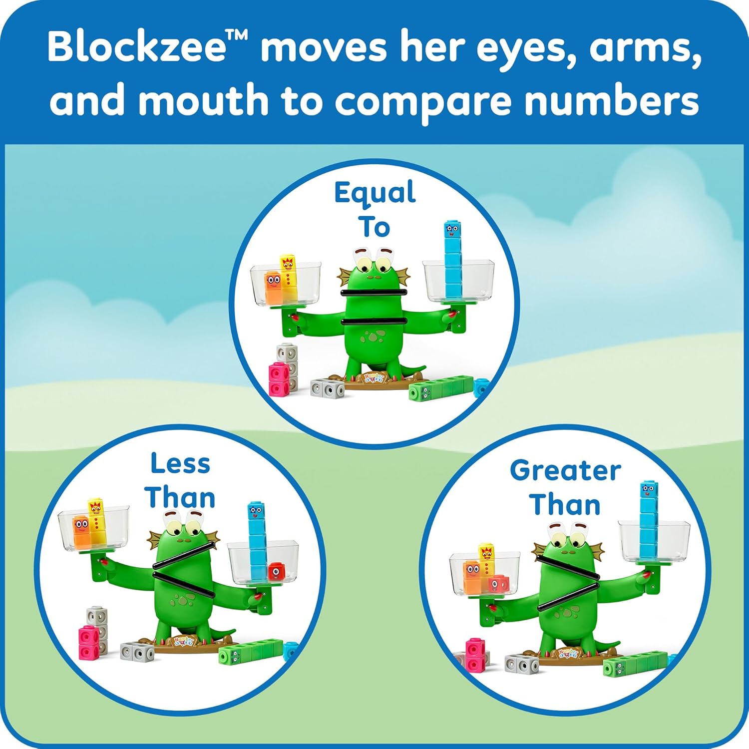 Juego de actividades de equilibrio, 61 cubos MathLink, escala de equilibrio para niños, juguetes de aprendizaje de matemáticas de suma y resta, juguetes de conteo