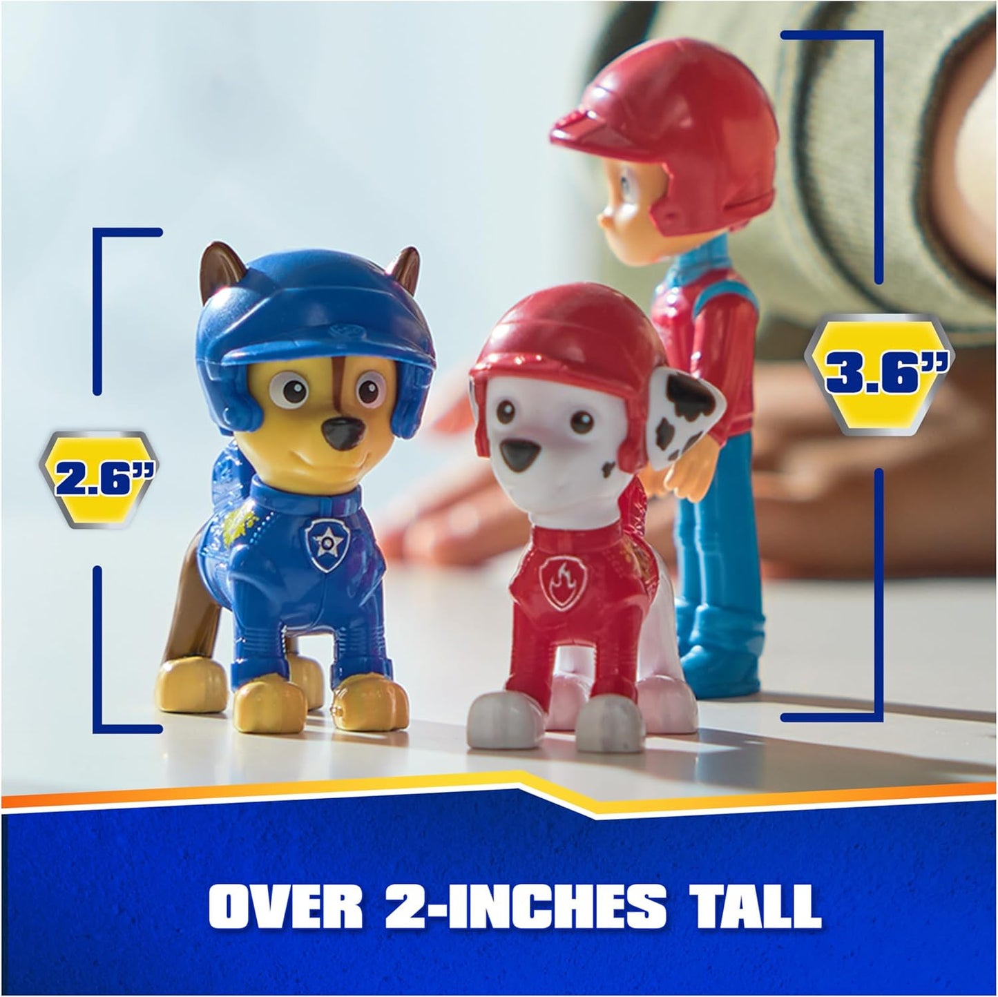 Paw Patrol: Ruedas de rescate, paquete de figuras