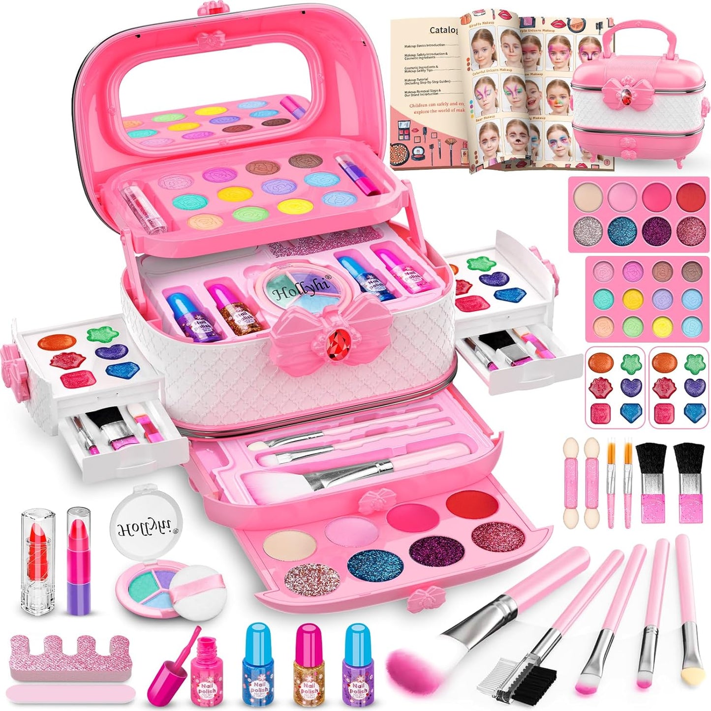 juego de maquillaje lavable