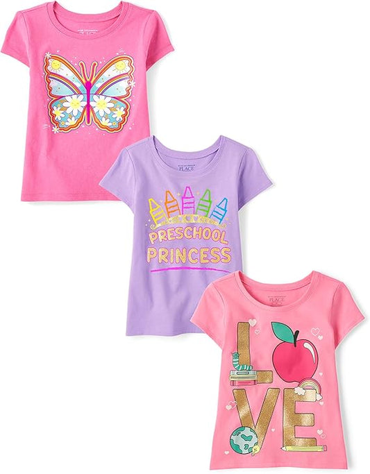 The Children's Place Camisetas gráficas de manga corta