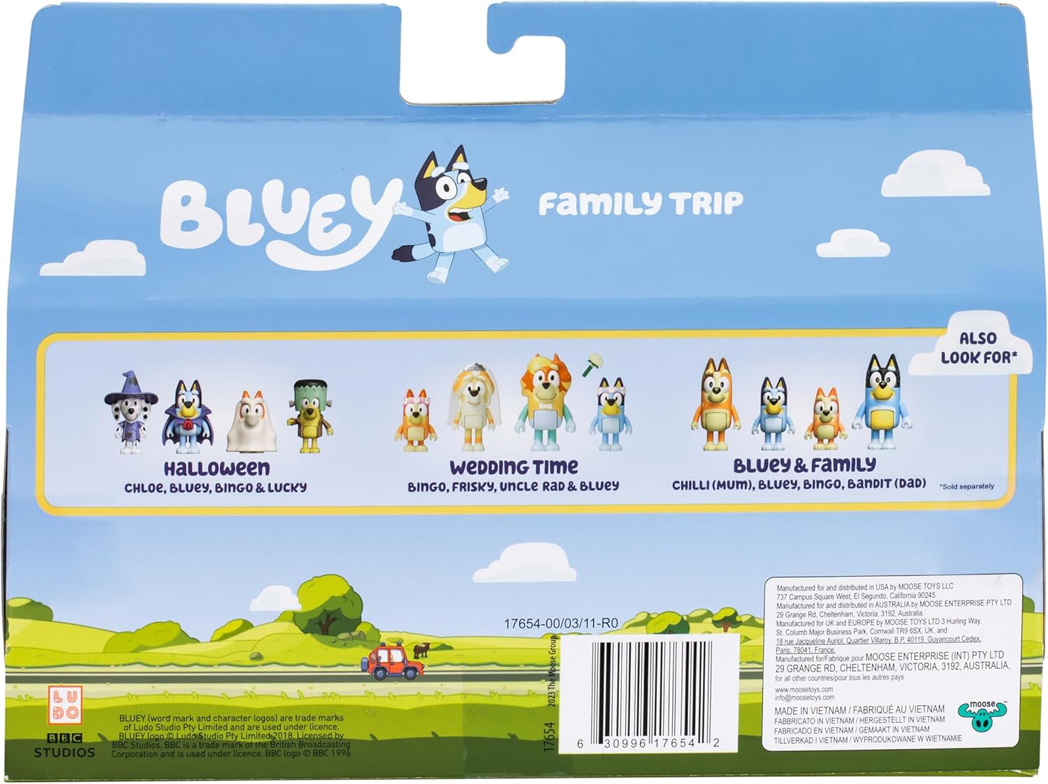 Bluey Family Trip