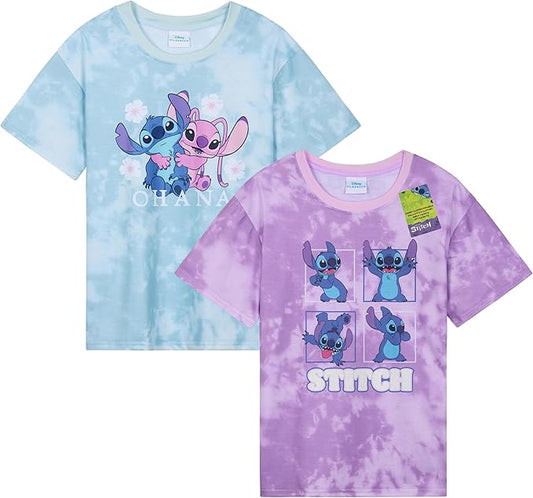 Disney Stitch - paquete de 2 camisetas